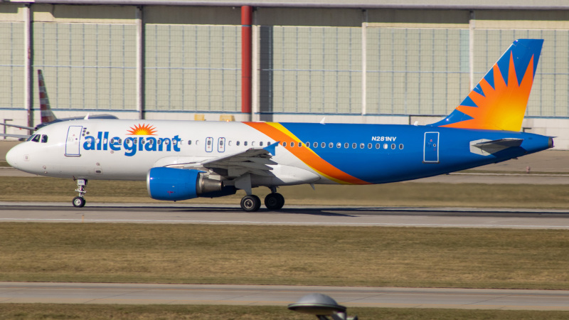 Photo of N281NV - Allegiant Air Airbus A320 at IND on AeroXplorer Aviation Database