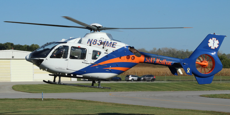 Photo of N831ME - STAT MedEvac Eurocopter Ec-135 at THV on AeroXplorer Aviation Database