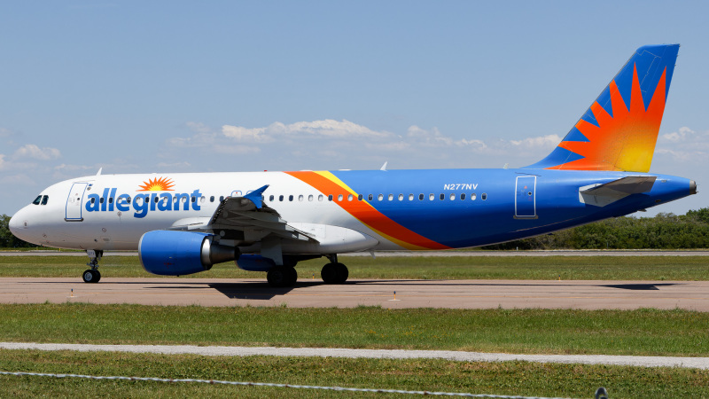 Photo of N277NV - Allegiant Air Airbus A320 at PIE on AeroXplorer Aviation Database