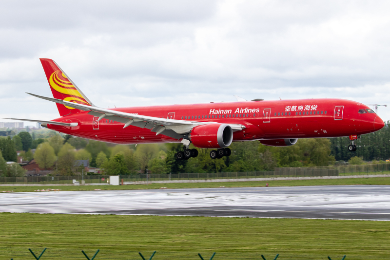 Photo of B-6998 - Hainan Airlines Boeing 787-9 at BBR on AeroXplorer Aviation Database