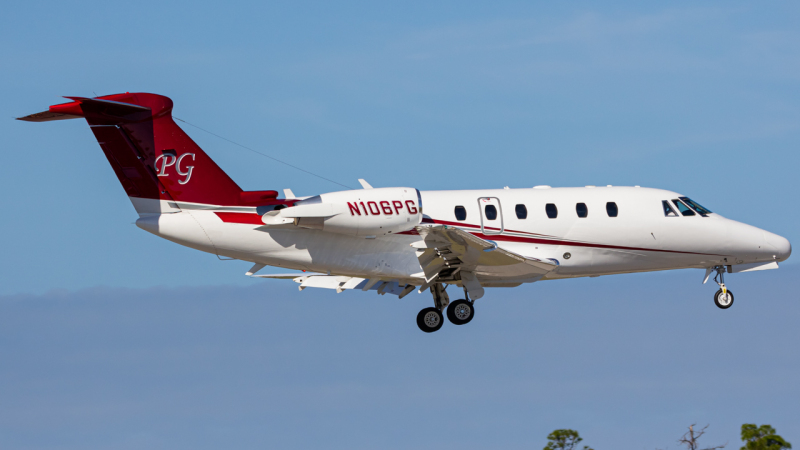 Photo of N106PG - PRIVATE Cessna Citation VII at APF on AeroXplorer Aviation Database