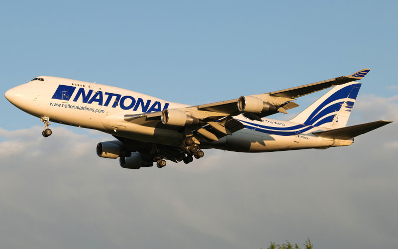 Photo of N756CA - National Airlines Boeing 747-400BCF at IAD on AeroXplorer Aviation Database