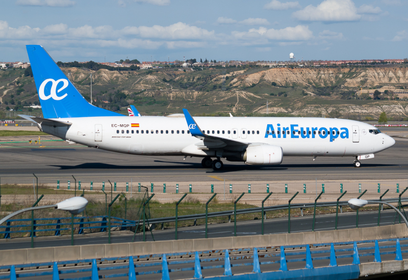 Photo of EC-MQP - Air Europa Boeing 737-800 at MAD on AeroXplorer Aviation Database