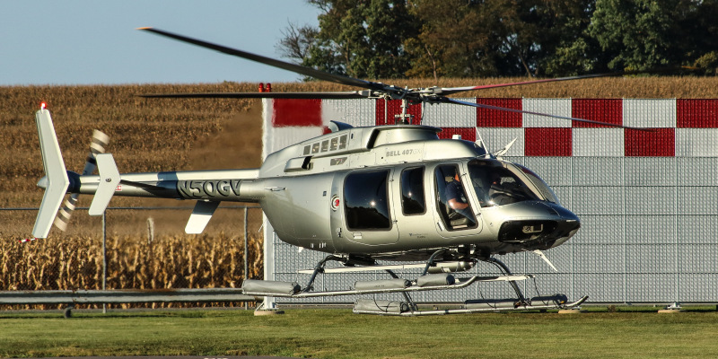 Photo of N50GV - PRIVATE Bell 407 at THV on AeroXplorer Aviation Database