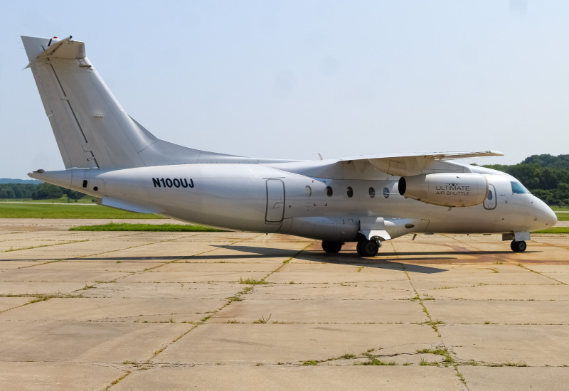 Photo of N100UJ - Ultimate Air Shuttle Dornier 328 JET at LUK on AeroXplorer Aviation Database