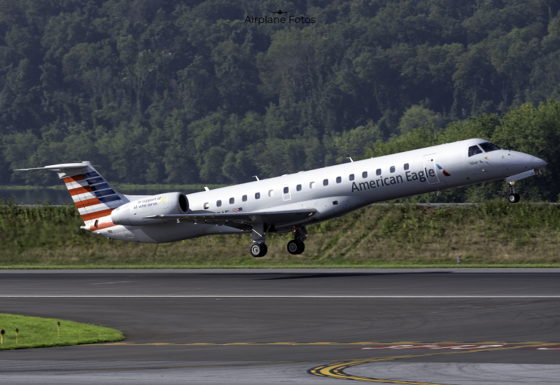 Photo of N682AE - American Eagle Embraer ERJ145 at MDT on AeroXplorer Aviation Database