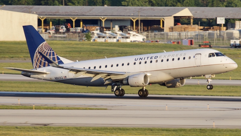 Photo of N86312 - United Express Embraer E175 at CMH on AeroXplorer Aviation Database