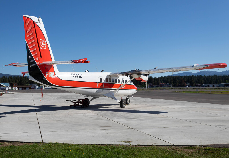 Photo of N141Z -  U.S. Forest Service De Havilland DHC-6 at MYL on AeroXplorer Aviation Database