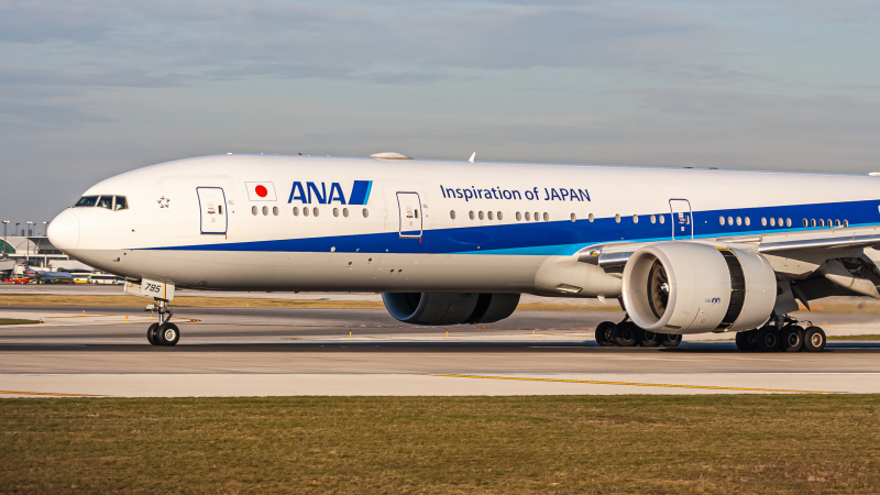 Photo of JA795A - All Nippon Airways Boeing 777-300ER at ORD on AeroXplorer Aviation Database