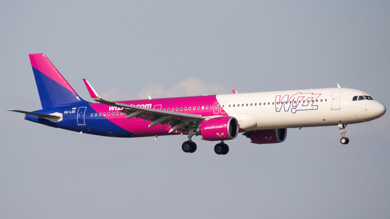 Photo of HA-LGK - Wizz Air Airbus A321NEO at VIE on AeroXplorer Aviation Database