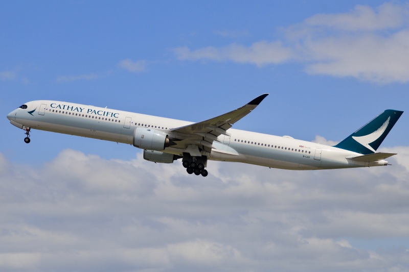 Photo of B-LXO - Cathay Pacific Airbus A350-1000 at AKL on AeroXplorer Aviation Database