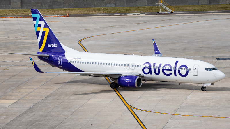 Photo of N809VL - Avelo Airlines Boeing 737-800 at TPA on AeroXplorer Aviation Database