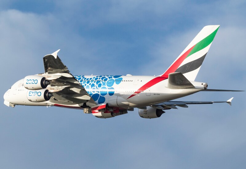 Photo of A6-EVH - Emirates Airbus A380-800 at LHR on AeroXplorer Aviation Database