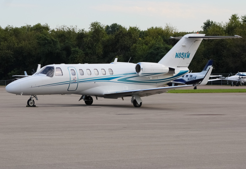 Photo of N85KM - PRIVATE Cessna Citation 525A at LUK on AeroXplorer Aviation Database