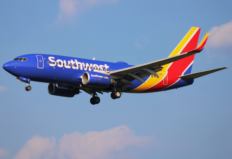 Photo of N455WN - Southwest Airlines Boeing 737-700 at BWI on AeroXplorer Aviation Database