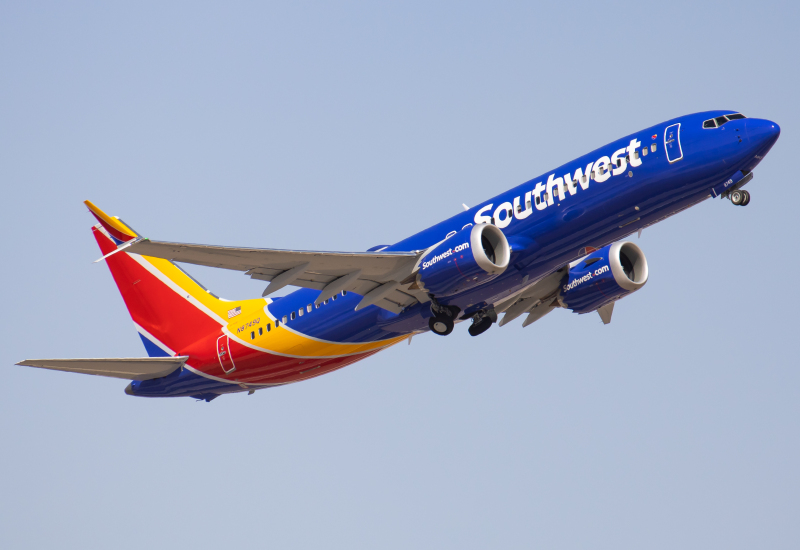 Photo of N8749Q - Southwest Airlines Boeing 737 MAX 8 at PHX on AeroXplorer Aviation Database