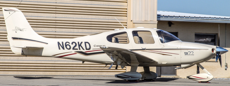 Photo of N62KD - PRIVATE Cirrus SR-22 at LNS on AeroXplorer Aviation Database