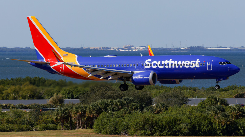 Photo of N8850Q - Southwest Airlines Boeing 737 MAX 8 at TPA on AeroXplorer Aviation Database