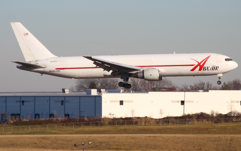 Photo of N219CY - ABX Air Boeing 767-300F at CVG on AeroXplorer Aviation Database