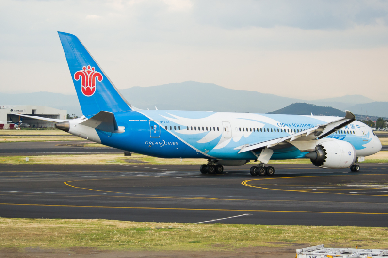 Photo of B-2727 - China Southern Airlines Boeing 787-8 at MEX on AeroXplorer Aviation Database