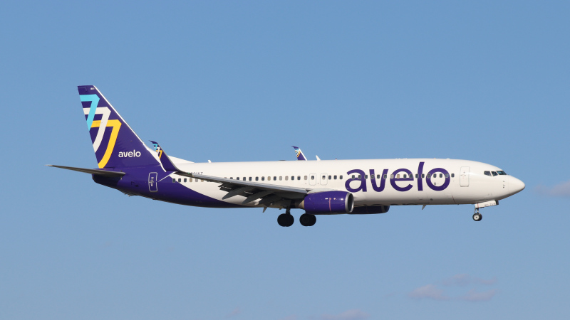 Photo of N801XT - Avelo Airlines Boeing 737-800 at MCO on AeroXplorer Aviation Database