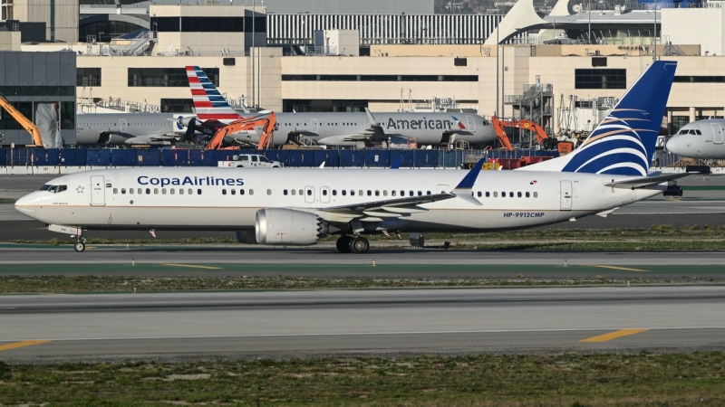 Photo of HP-9912MP - Copa Airlines Boeing 737 MAX 9 at LAX on AeroXplorer Aviation Database