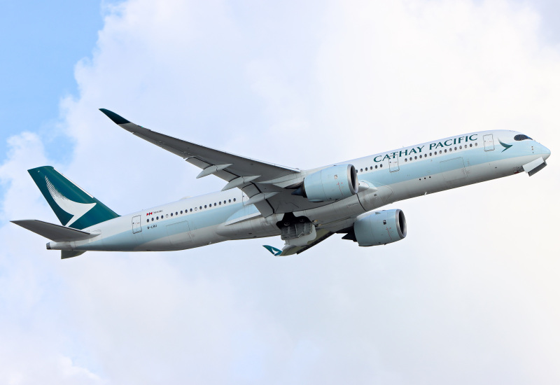 Photo of B-LRU - Cathay Pacific Airbus A350-900 at HKG on AeroXplorer Aviation Database