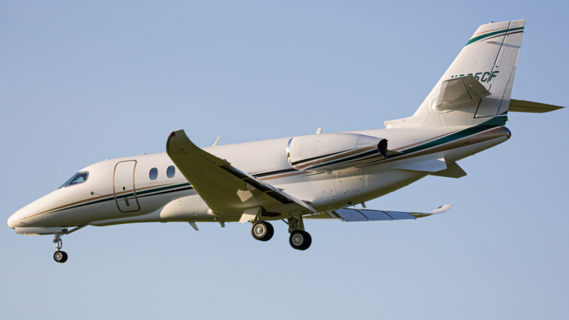 Photo of N685CF - PRIVATE Cessna Citation Latitude at CMH on AeroXplorer Aviation Database