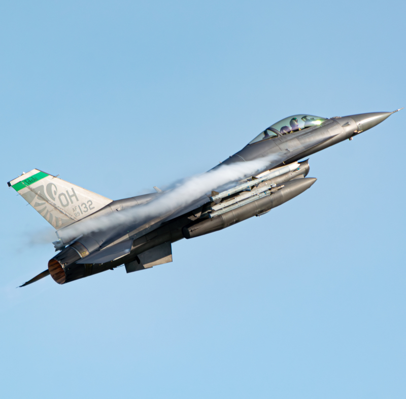 Photo of 89-2132 - USAF - United States Air Force General Dynamics F-16 Fighting Falcon at TOL on AeroXplorer Aviation Database