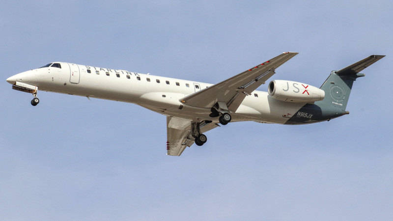 Photo of N915JX - JSX Embraer ERJ145 at LAS on AeroXplorer Aviation Database