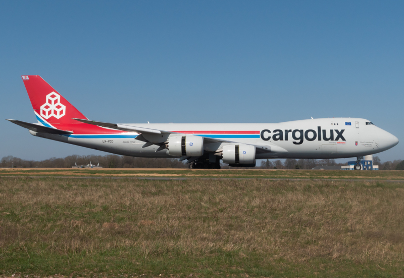 Photo of LX-VCD - CargoLux Boeing 747-8F at LUX on AeroXplorer Aviation Database