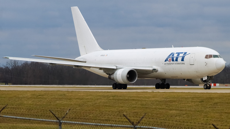 Photo of N761CX - Air Transport International Boeing 767-200F at CVG on AeroXplorer Aviation Database