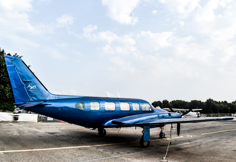 Photo of 4X-CMV - Aya aviators Piper PA 31 at HRZ on AeroXplorer Aviation Database