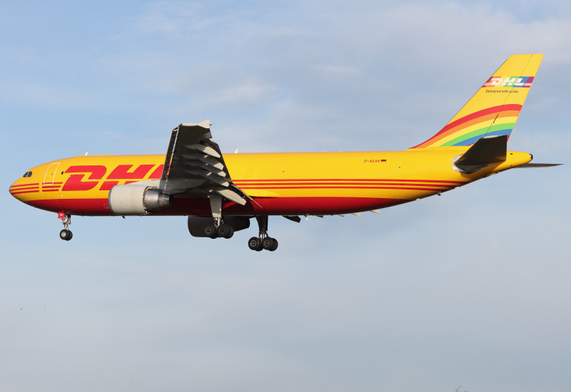 Photo of D-AEAR - DHL Airbus A300-600F at LHR on AeroXplorer Aviation Database