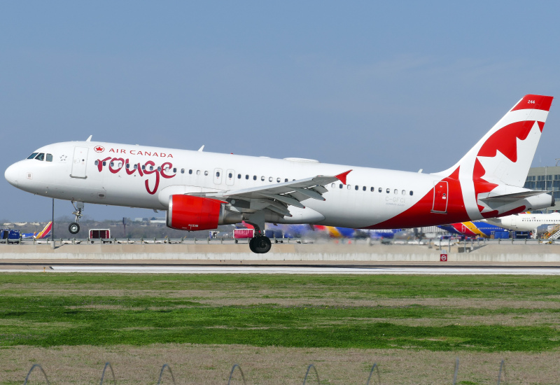 Photo of C-GFCI - Air Canada Rouge Airbus A320 at AUS on AeroXplorer Aviation Database