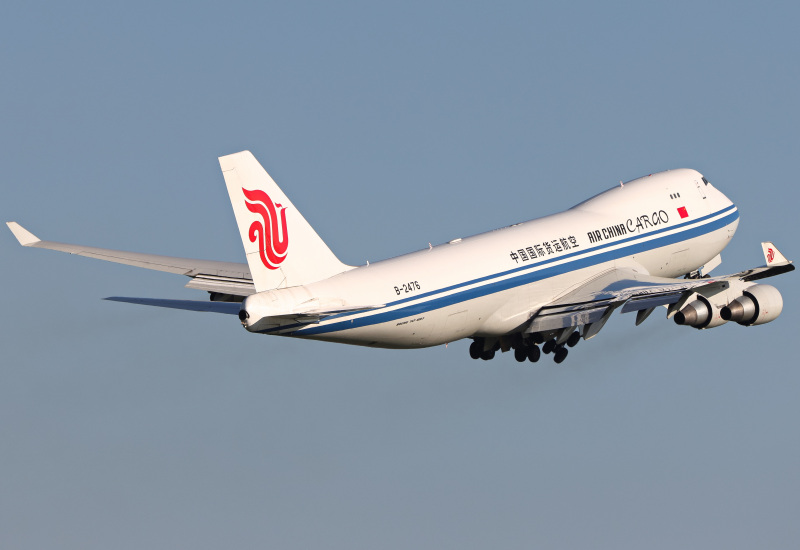 Photo of B-2476 - Air China Cargo Boeing 747-400F at AMS on AeroXplorer Aviation Database
