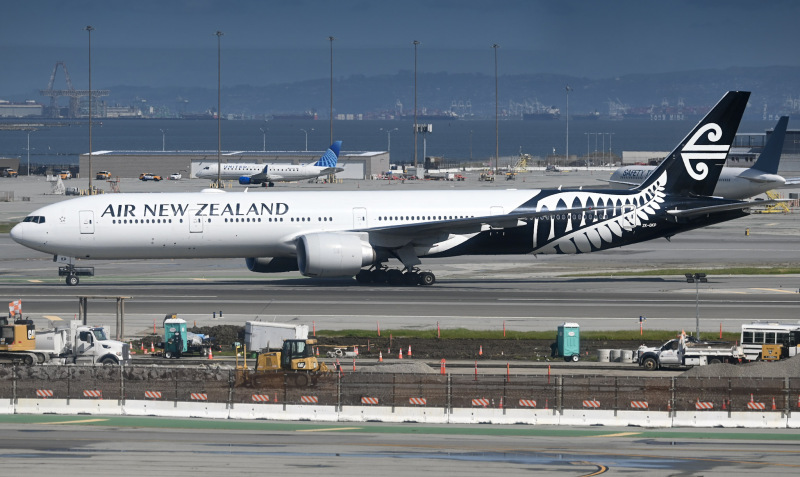 Photo of ZK-OKP - Air New Zealand Boeing 777-300ER at SFO on AeroXplorer Aviation Database