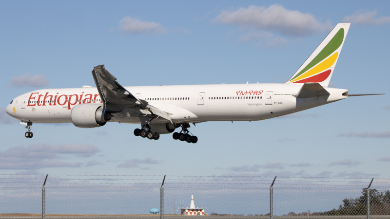 Photo of ET-ASL - Ethiopian Airlines Boeing 777-300 at BWI on AeroXplorer Aviation Database