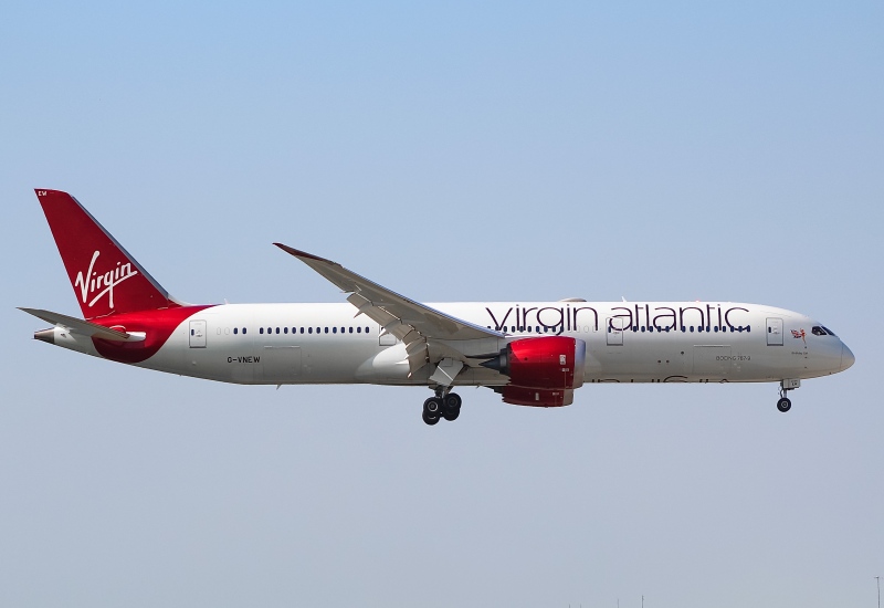 Photo of G-VNEW - Virgin Atlantic Boeing 787-9 at ORD on AeroXplorer Aviation Database