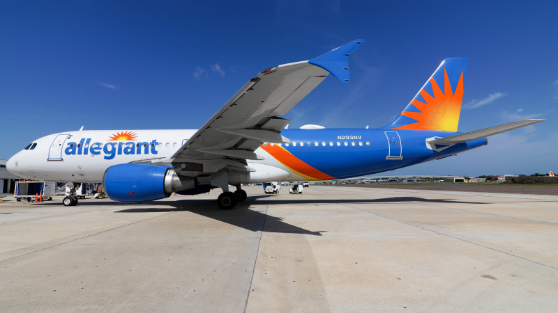 Photo of N293NV - Allegiant Air Airbus A320 at PIE on AeroXplorer Aviation Database