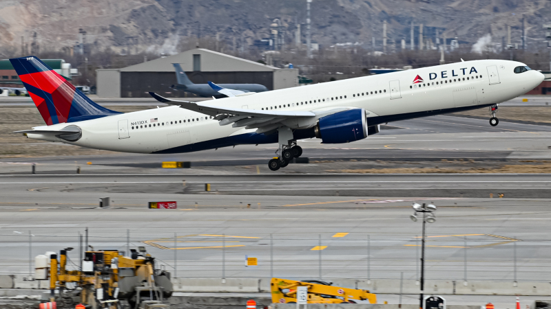 Photo of N419DX - Delta Airlines Airbus A330-900 at SLC on AeroXplorer Aviation Database