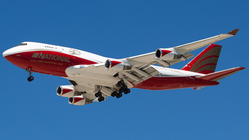 Photo of N936CA - National Airlines Boeing 747-400BCF at IAH on AeroXplorer Aviation Database