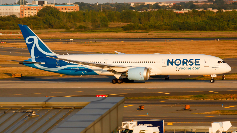 Photo of LN-FNC - Norse Airways Boeing 787-9 at JFK on AeroXplorer Aviation Database