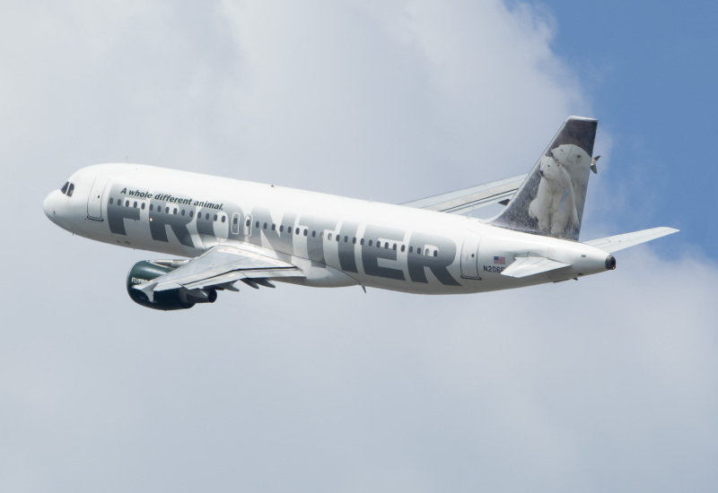 Photo of N206FR - Frontier Airlines Airbus A320 at EWR on AeroXplorer Aviation Database