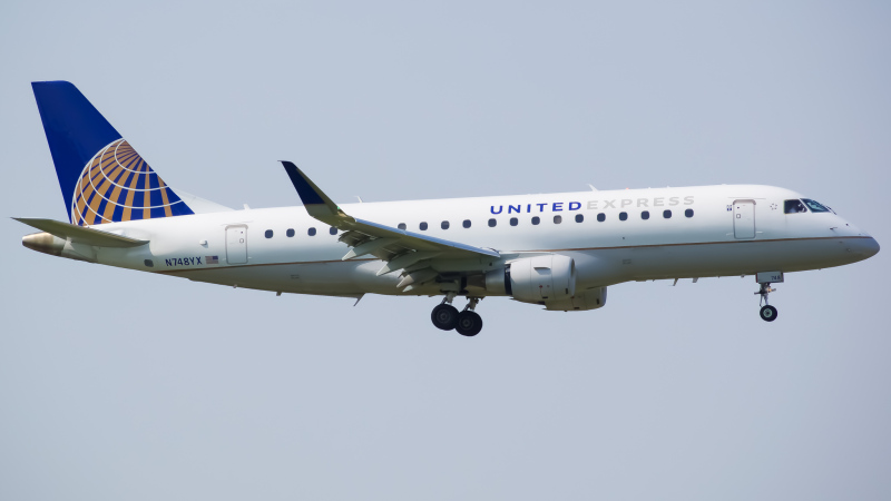 Photo of N748YX - United Express Embraer E175 at ORD on AeroXplorer Aviation Database