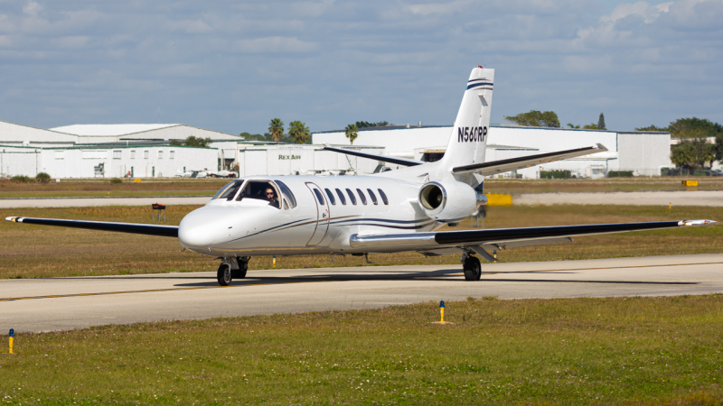 Photo of N650RP - PRIVATE Cessna Citation 560 at APF on AeroXplorer Aviation Database