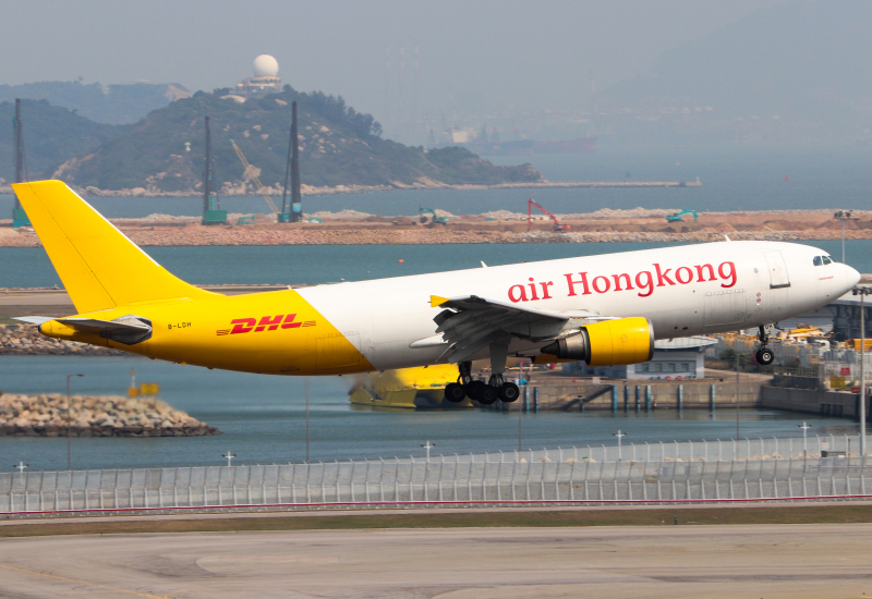 Photo of B-LDH - Air Hong Kong Airbus A300-600F at HKG on AeroXplorer Aviation Database