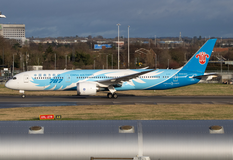 Photo of B-1167 - China Southern Airlines Boeing 787-9 at LHR on AeroXplorer Aviation Database