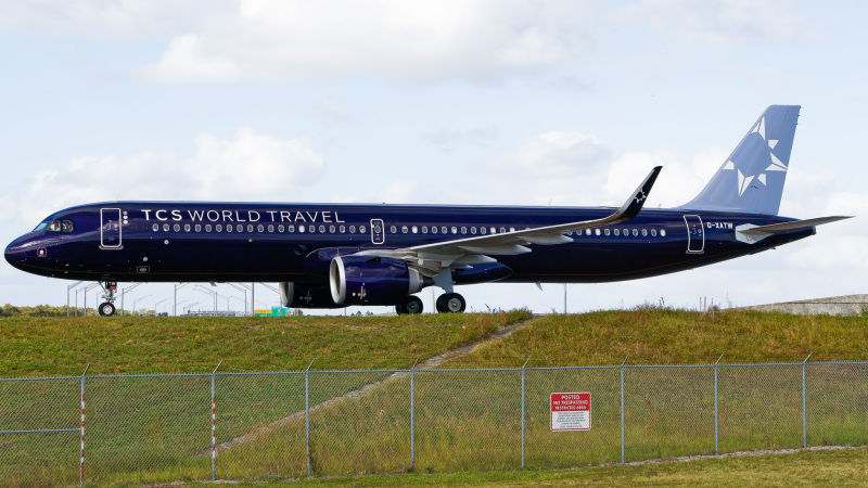 Photo of G-XATW - Titan Airways Airbus A321NEO at MCO on AeroXplorer Aviation Database