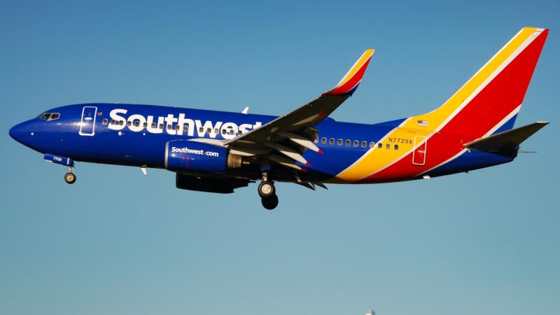 Photo of N7729A - Southwest Airlines Boeing 737-700 at KDAL on AeroXplorer Aviation Database